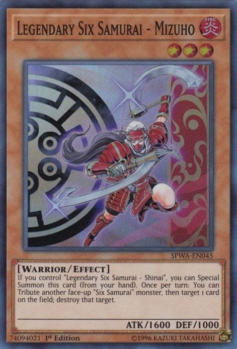 Legendary Six Samurai Mizuho (SPWA-EN045) [SPWA]