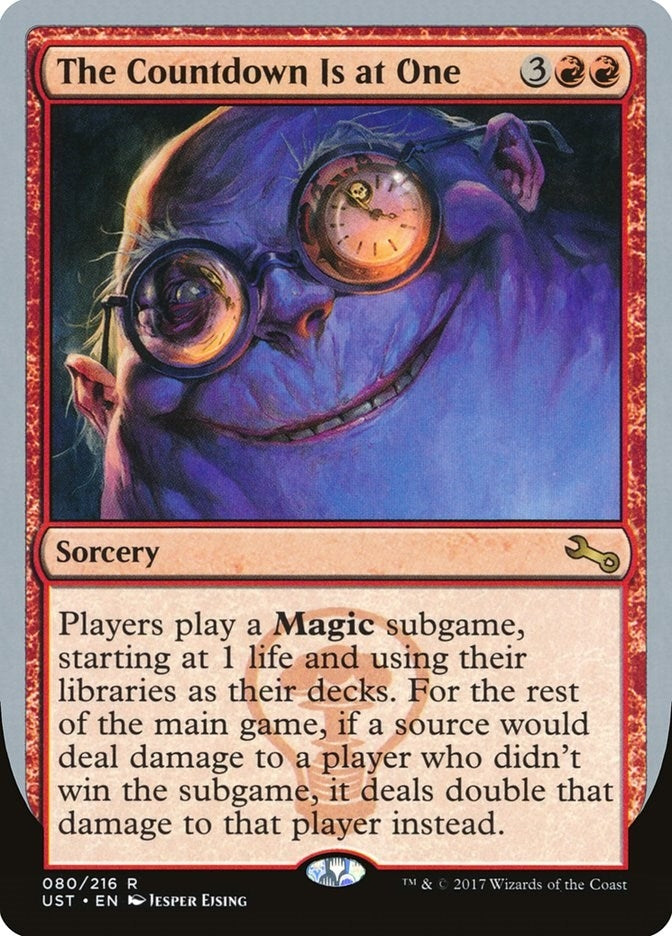 The Countdown Is at One (80) [UST]