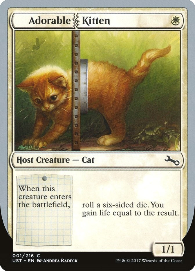 Adorable Kitten (1) [UST]