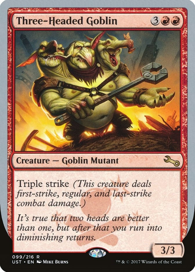 Three Headed Goblin (99) [UST]