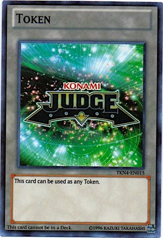 Official Judge Token TKN4 EN015 (TKN4-EN015) [JPRC]