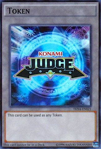 Official Judge Token TKN4 EN021 (TKN4-EN021) [JPRC]