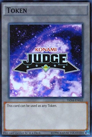 Official Judge Token TKN4 EN022 (TKN4-EN022) [JPRC]