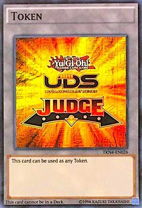 Official Judge Token TKN4 EN026 (TKN4-EN026) [JPRC]