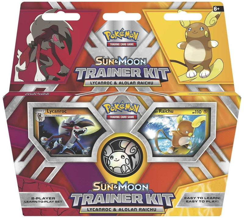Sun and Moon Trainer Kit Lycanroc and Alolan Raichu [SMK1]