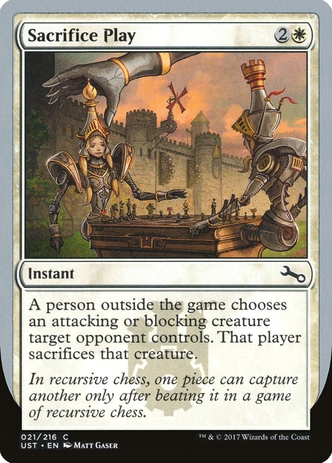 Sacrifice Play (21) [UST]