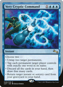 Very Cryptic Command B (49) [UST]