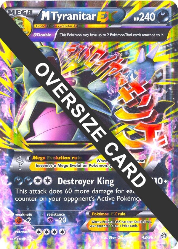 M Tyranitar EX 43 98 (043/098) [PR]