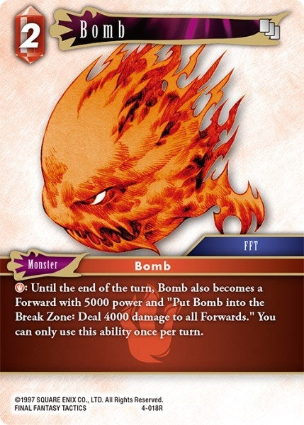 Bomb (4-018R) [OP4]