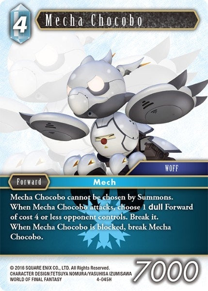 Mecha Chocobo (4-045H) [OP4]