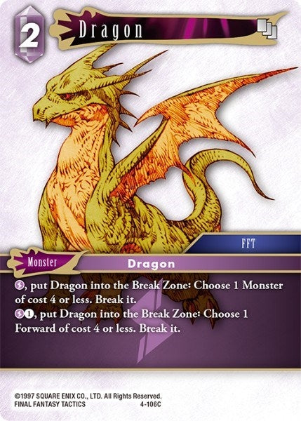 Dragon (4-106C) [OP4]