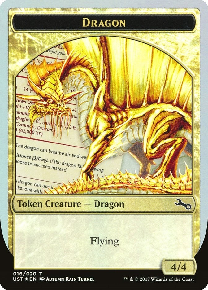 Dragon Token Gold (16) [UST]