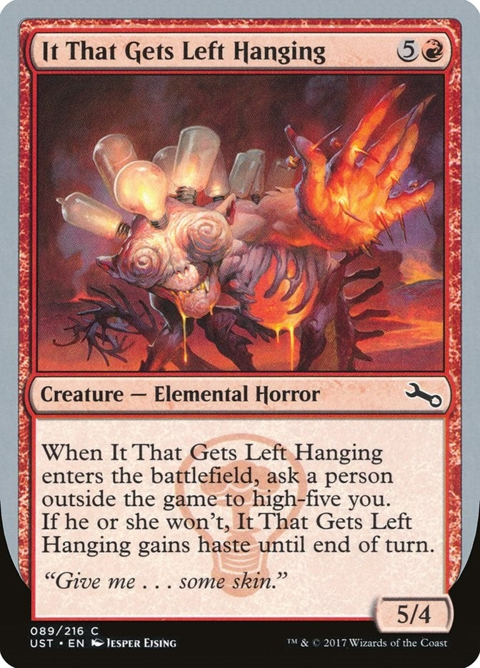 It That Gets Left Hanging (89) [UST]