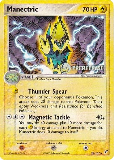 Manectric 38 107 Prerelease (38/107) [PR]