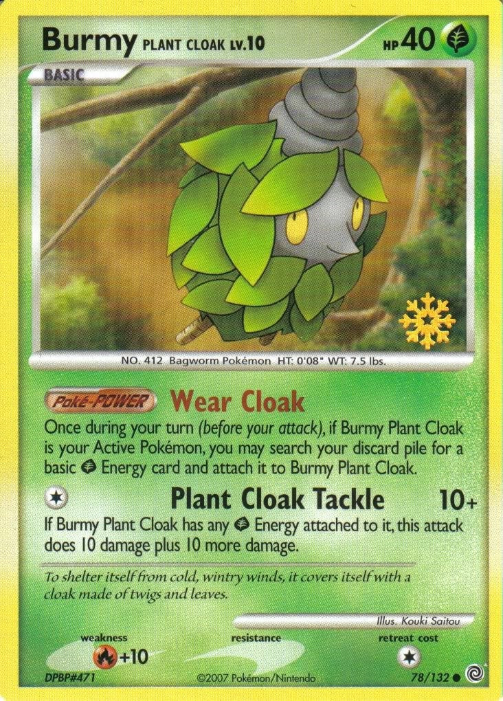 Burmy Plant Cloak 78 132 (078/132) [CCP]