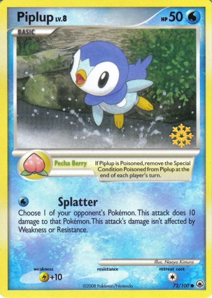 Piplup 72 100 (072/100) [CCP]