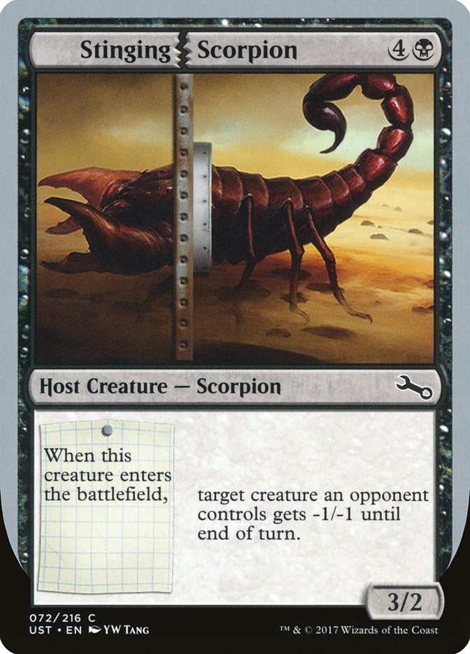 Stinging Scorpion (72) [UST]