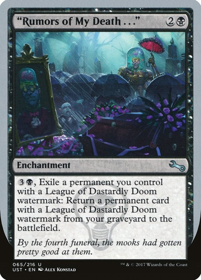 Rumors of My Death (65) [UST]