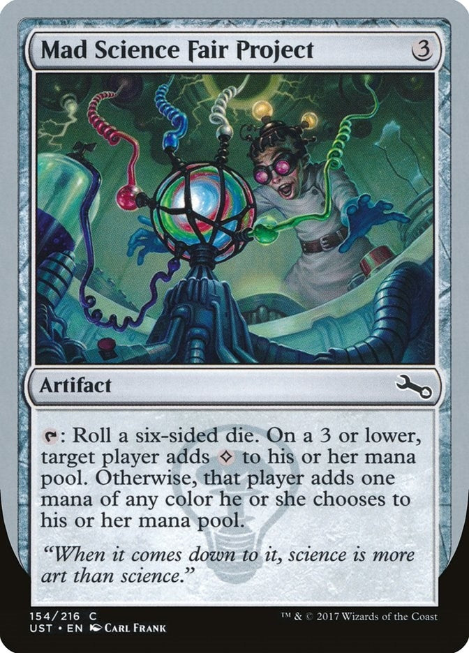 Mad Science Fair Project (154) [UST]