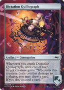 Dictation Quillograph (175) [UST]
