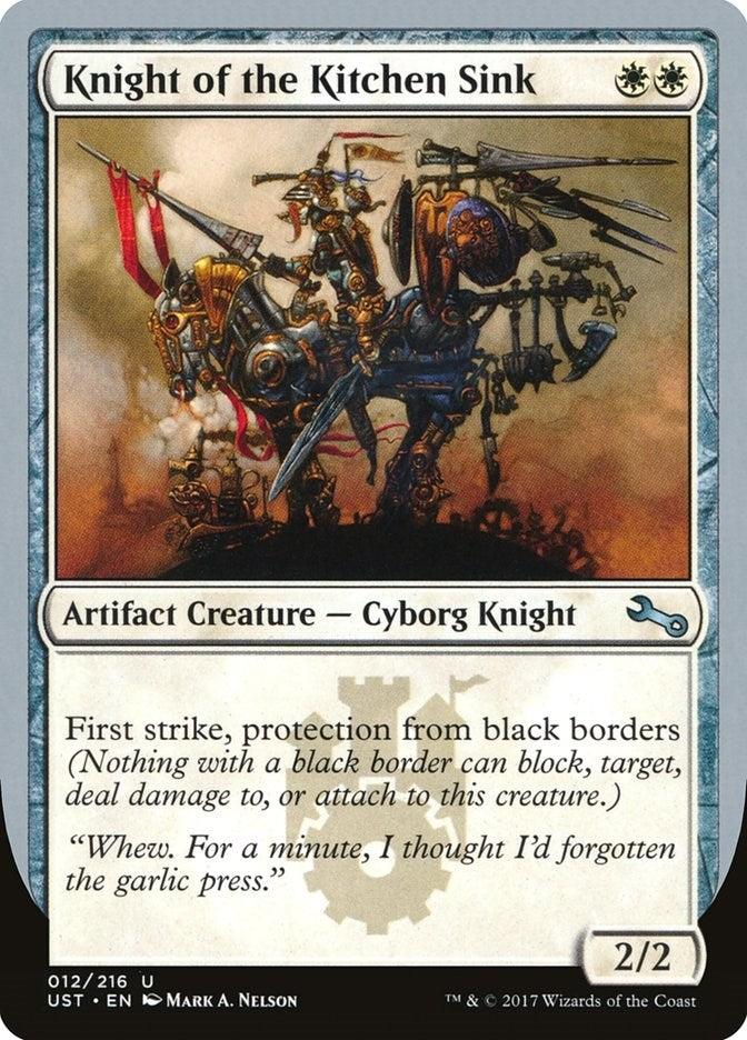 Knight of the Kitchen Sink A (12) [UST]