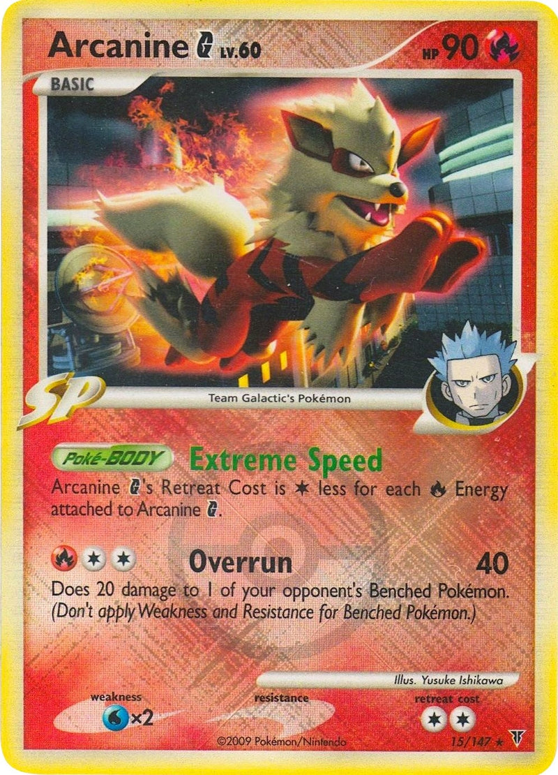 Arcanine G 15 147 League Promo (015/147) [PR]