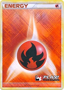 Fire Energy 2010 Play Pokemon [PR]