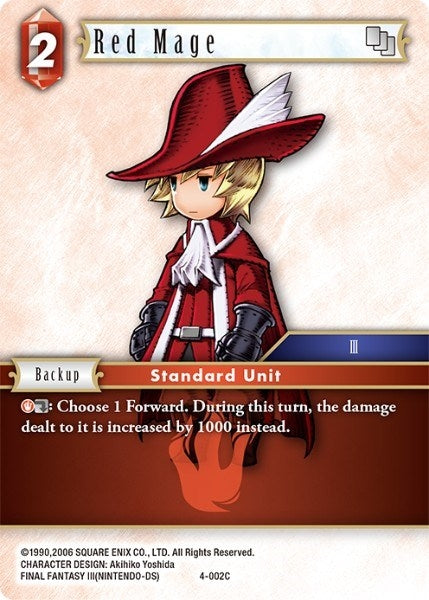 Red Mage (4-002C) [OP4]