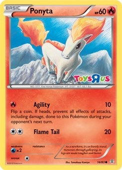 Ponyta 14 83 Toys R Us Promo (014/083) [MCAP]