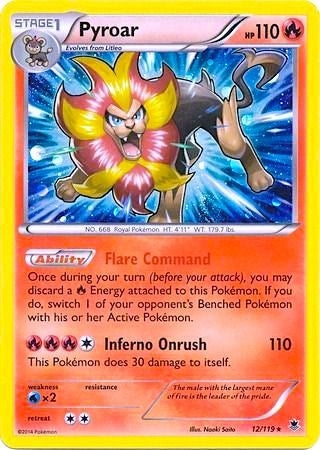 Pyroar 12 119 Cosmos Holo (012/119) [BLE]