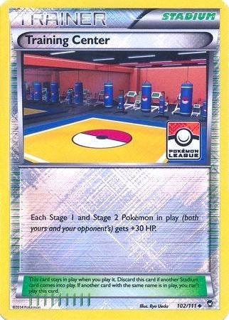 Training Center 102 111 Pokemon League (102/111) [PR]