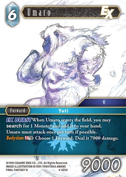 Umaro EX (4-025H) [OP4]