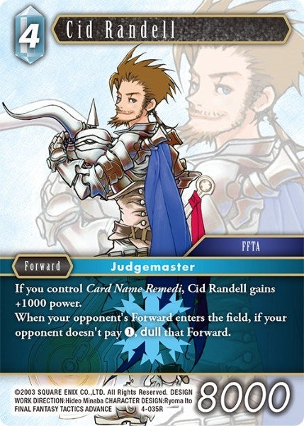 Cid Randell (4-035R) [OP4]