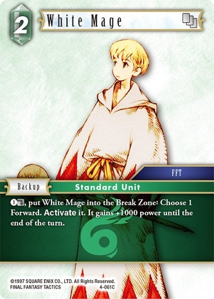 White Mage (4-061C) [OP4]