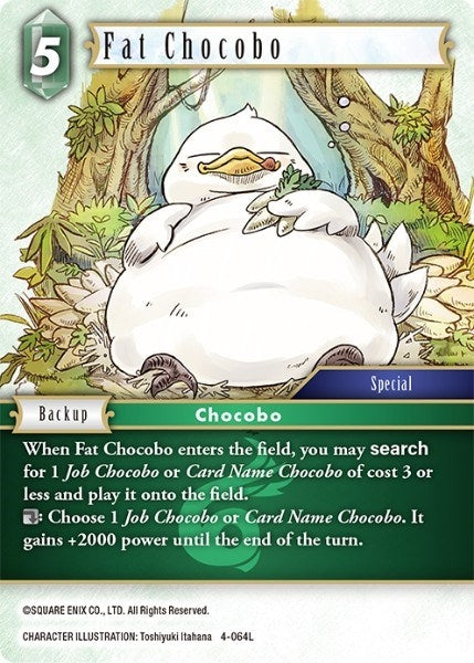 Fat Chocobo (4-064L) [OP4]