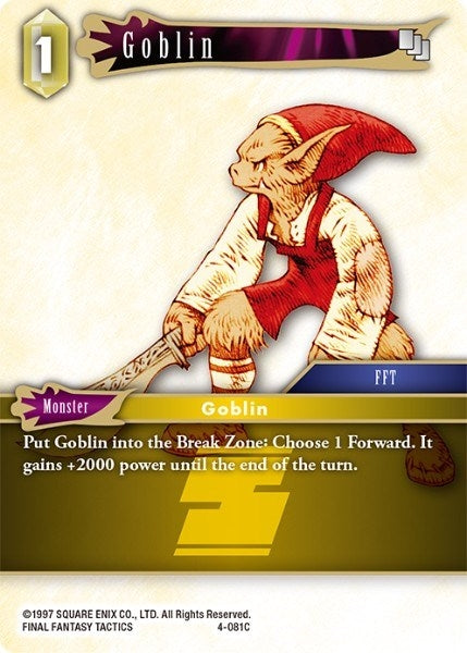 Goblin 4 081C (4-081C) [OP4]