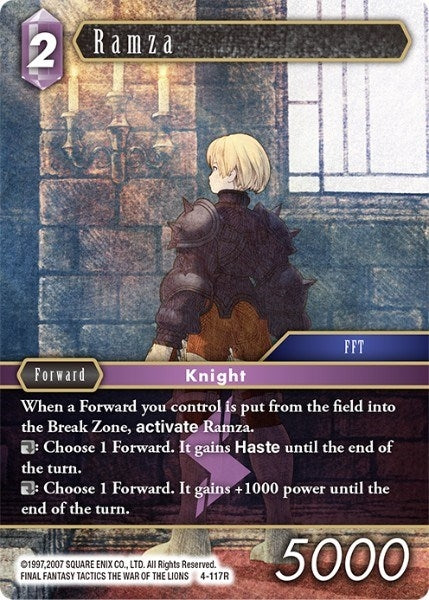 Ramza (4-117R) [OP4]