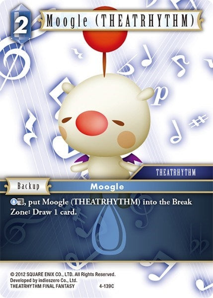 Moogle THEATRHYTHM (4-139C) [OP4]