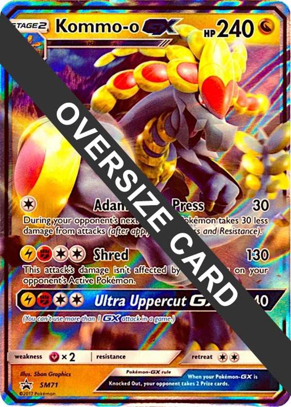 Kommo o GX SM71 SM Black Star Promo (SM71) [PR]