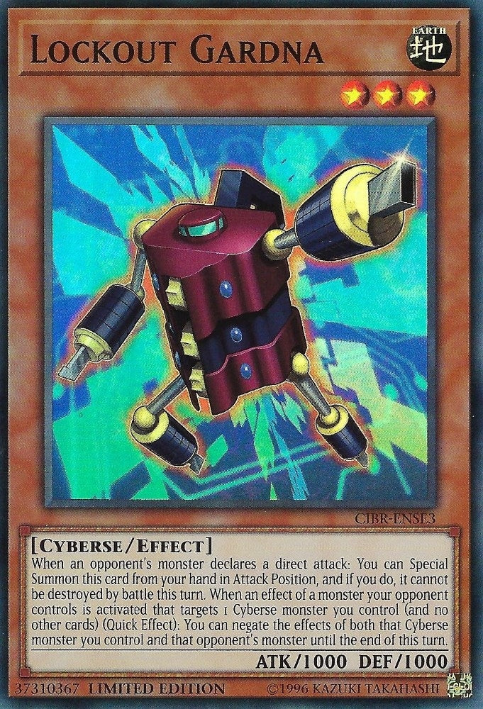 Lockout Gardna (CIBR-ENSE3) [CIBR]