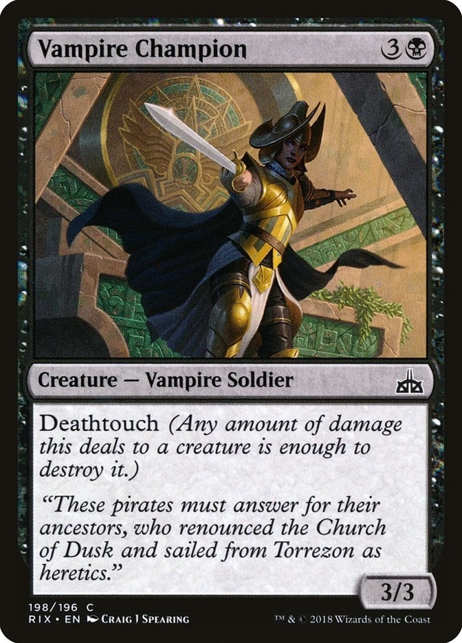 Vampire Champion (198) [RIX]