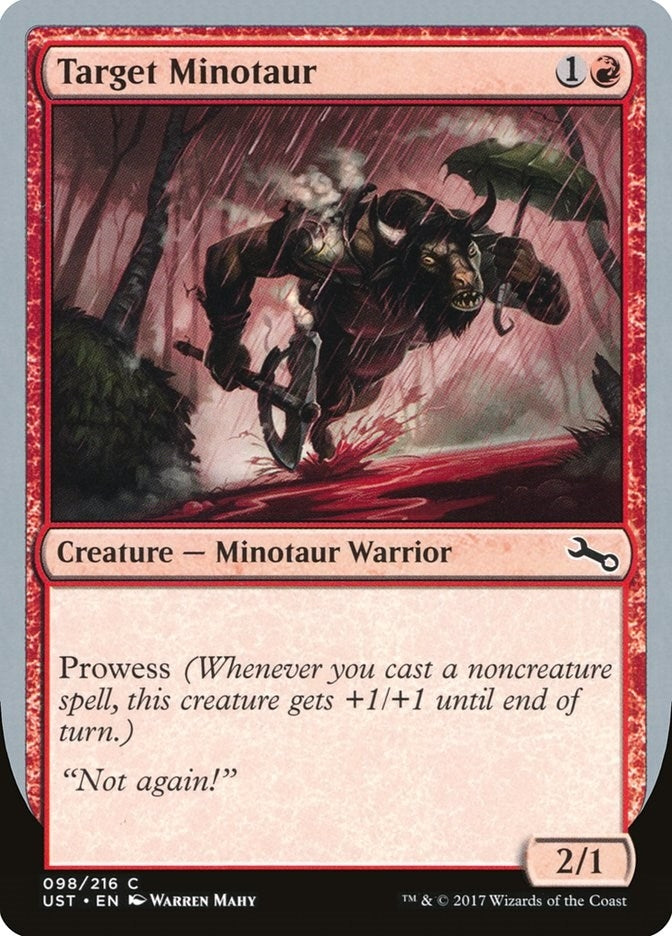 Target Minotaur B (98) [UST]