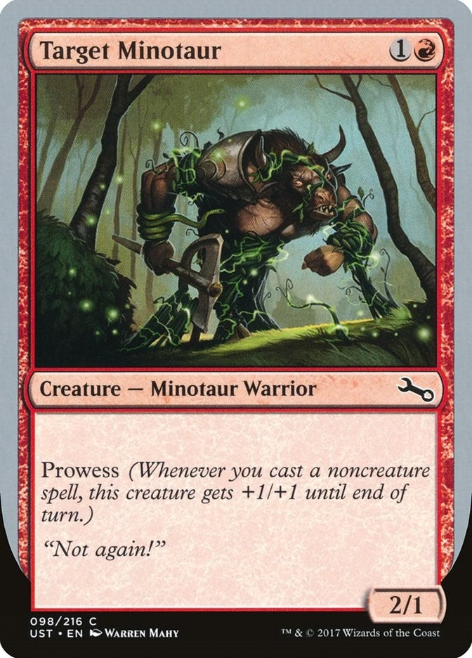 Target Minotaur D (98) [UST]