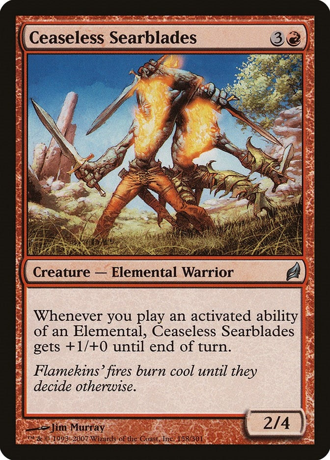 Ceaseless Searblades (158) [LRW]