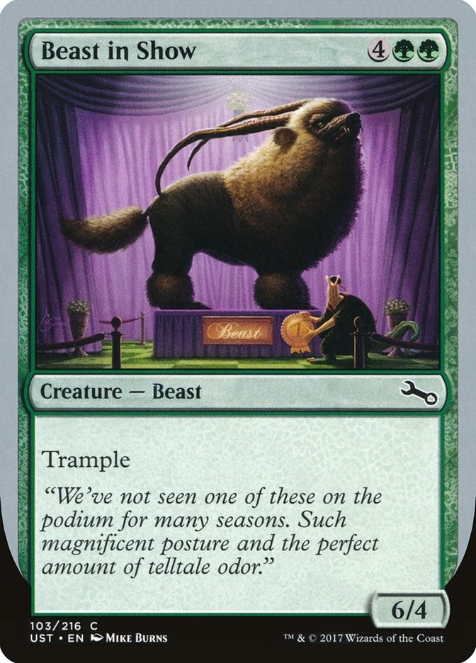 Beast in Show B (103) [UST]