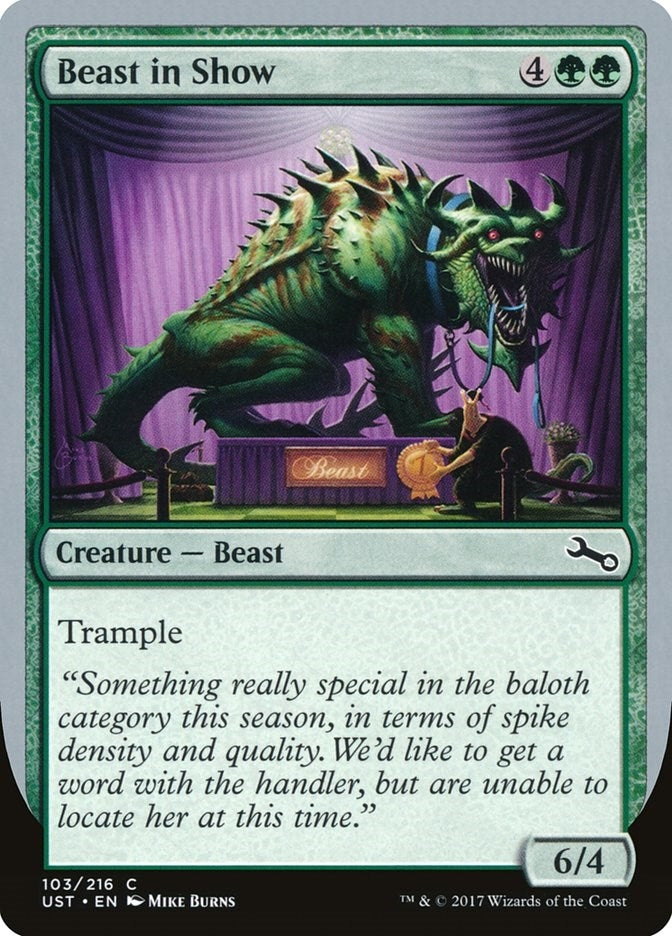 Beast in Show C (103) [UST]
