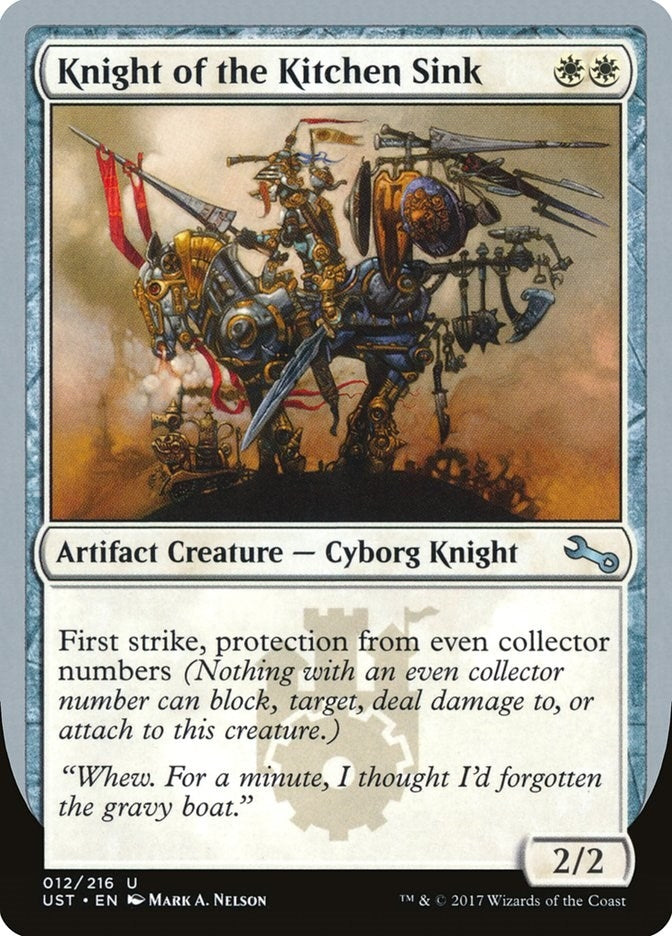 Knight of the Kitchen Sink B (12) [UST]