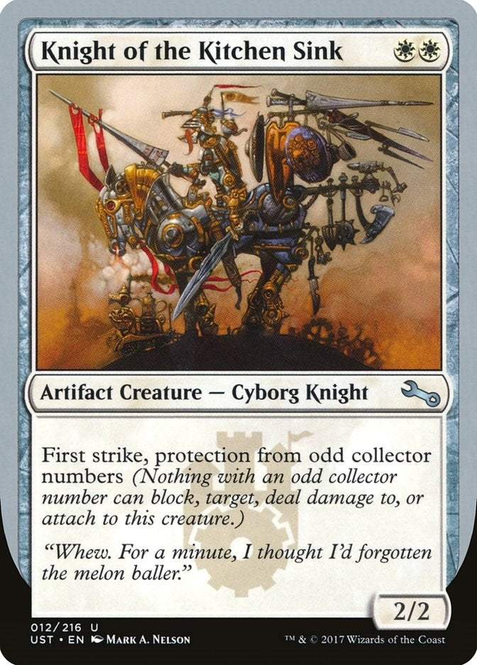 Knight of the Kitchen Sink D (12) [UST]