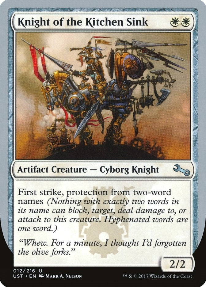 Knight of the Kitchen Sink E (12) [UST]