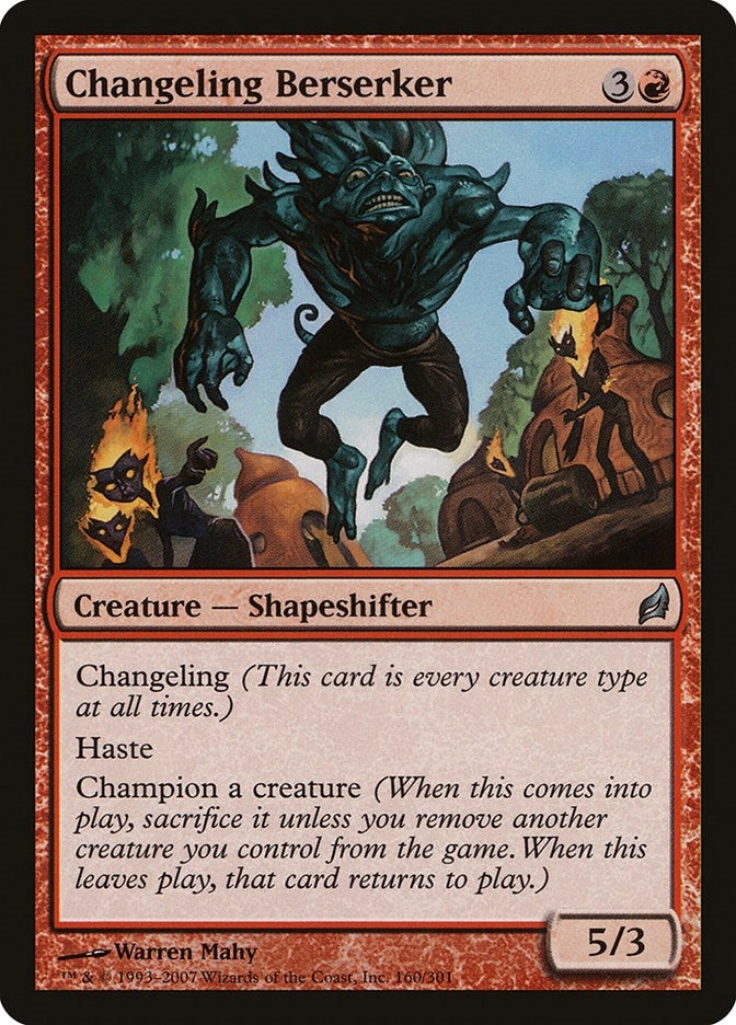 Changeling Berserker (160) [LRW]
